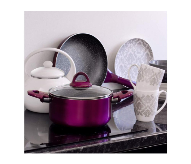 AMBITION Garnek Glamour 24cm purple (83122) - 1456971 - zdjęcie 3